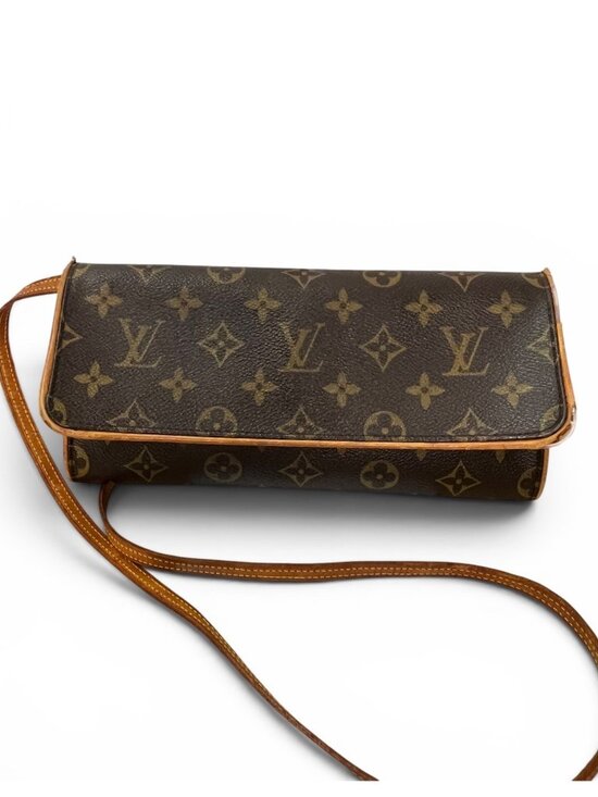 Louis Vuitton Handbags - Louis Vuitton Monogram Canvas Pochette Twin GM Shoulder Bag with Strap